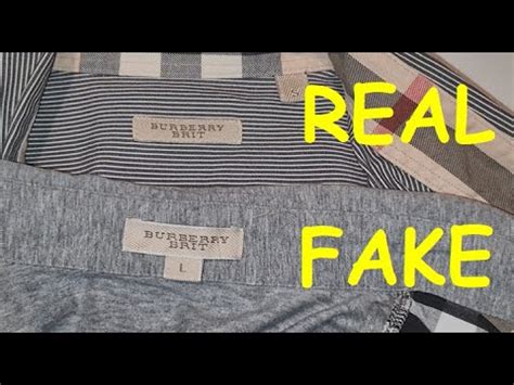 burberry brit polo shirt real vs fake|burberry brit coat authenticity.